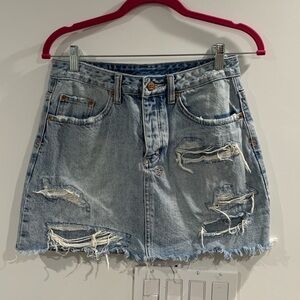 Tsubi jeans skirt